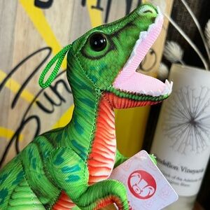 T-Rex Dinosaur Plush Toy Stuffed Animal vibrant colors by Fiesta NWT 🦖